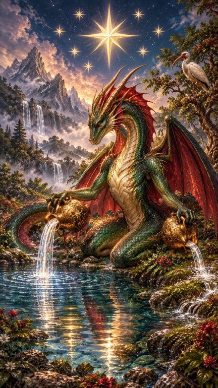 The Star from the Dragons deck